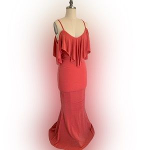 City Goddess shimmery gown. Size 4